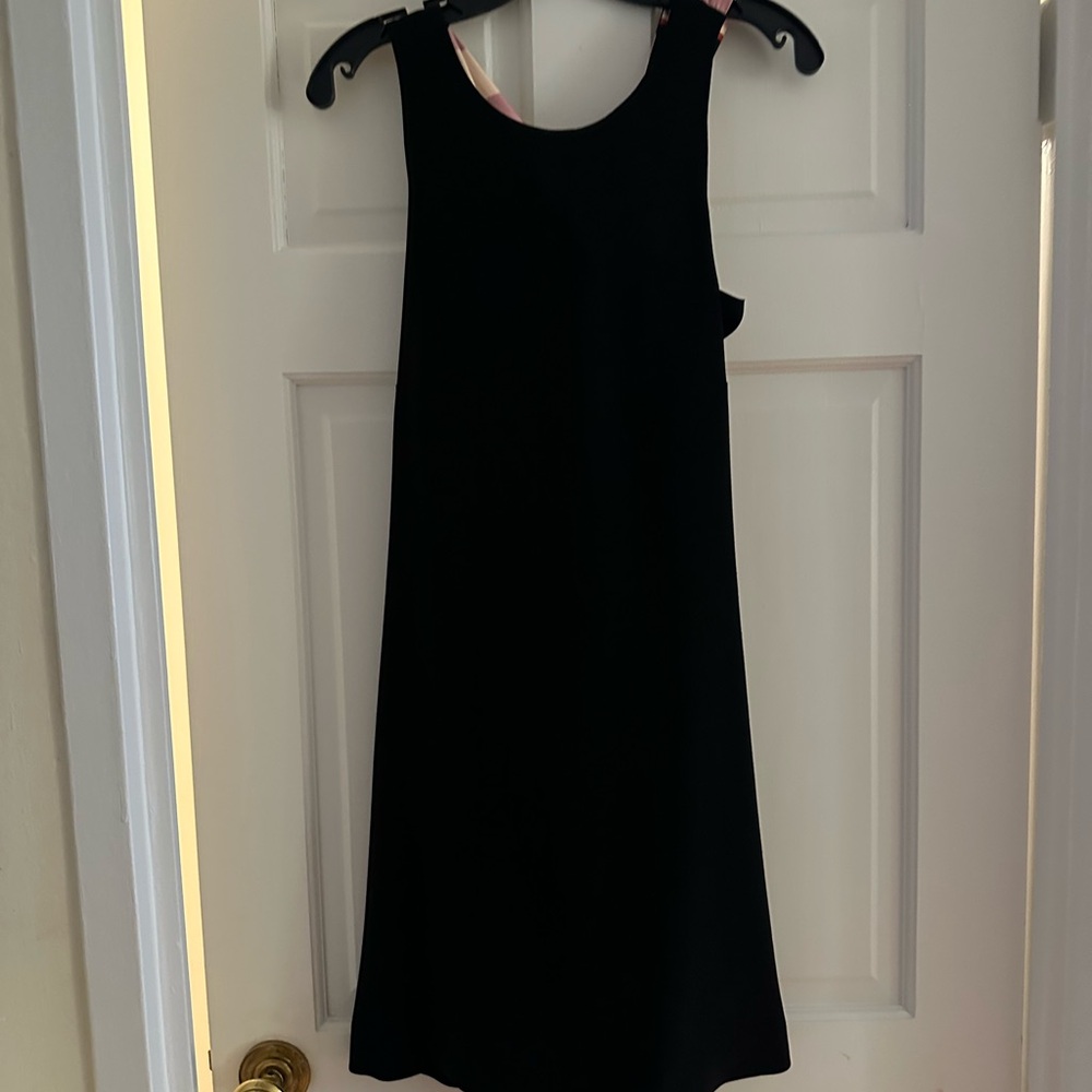 Mango Black and Pink Dress